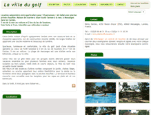 Tablet Screenshot of lavilladugolf.fr